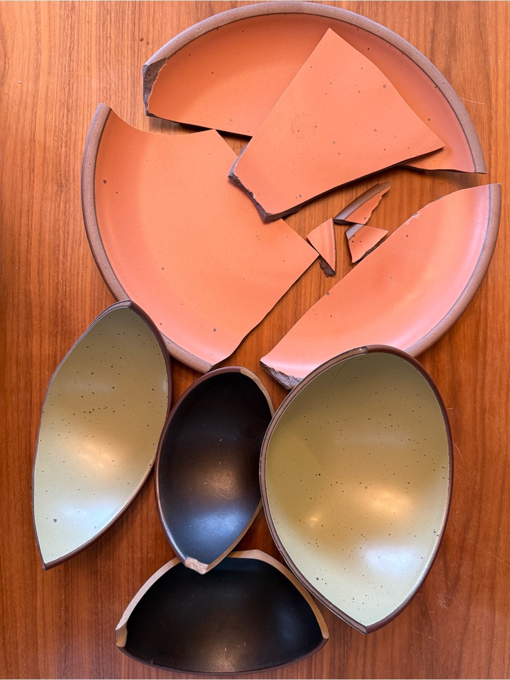 Broken East Fork Pottery Pieces